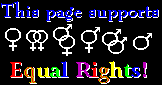This Page Supports Equal Rights and The Equality
                             Project